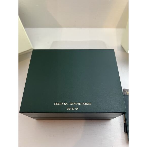 ROLEX VINTAGE Watch Box Case With Watch Links! Everything Included